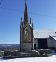 Monument de la vierge Bretonv