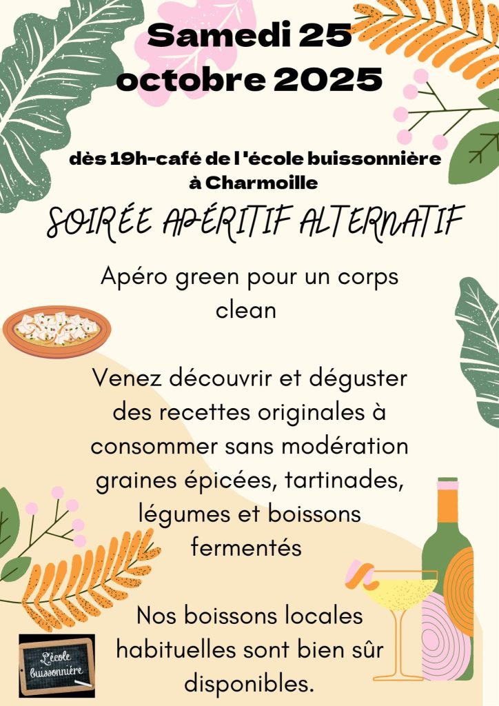 Affiche Apéritif alternatif