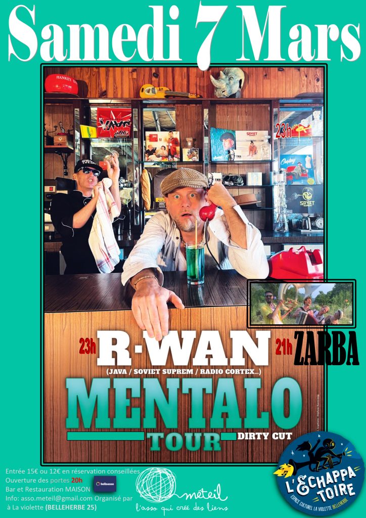 R.WAN avec Dj Dirty Cut